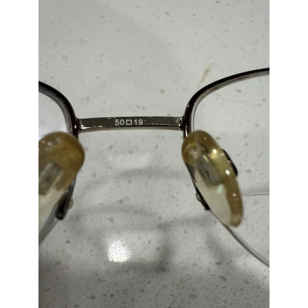 Sophia Loren M304 Zyloware 168 Eyeglasses Frames‎ Only Brown Gold 50-19-135
